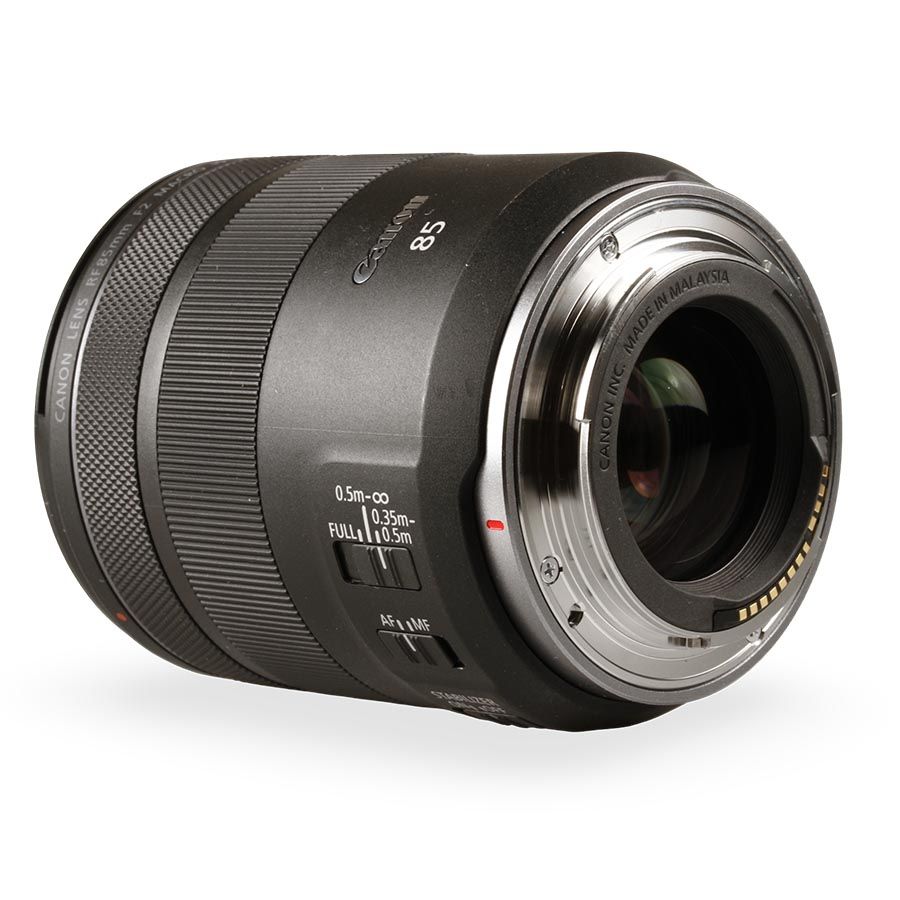 Objetiva Canon RF 85mm f2 Macro IS STM - USADO