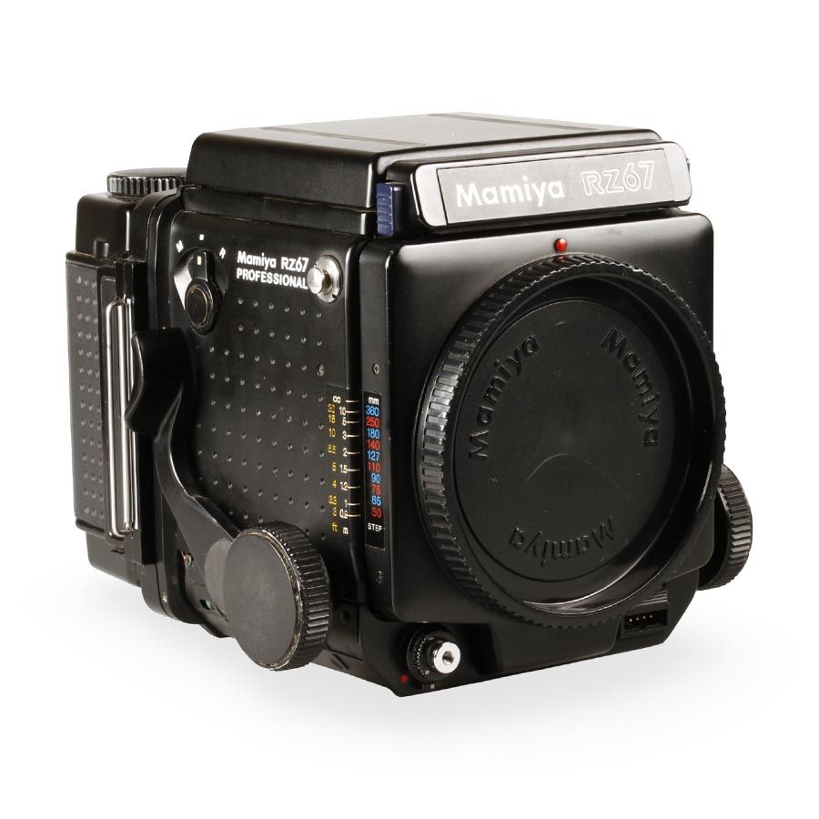 Câmera analógica médio-formato Mamiya RZ67 Professional (Kit com 3 lentes) - USADO