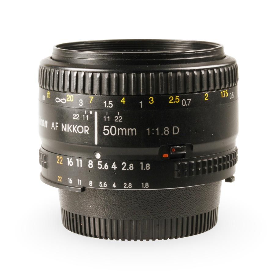 Objetiva Nikon AF NIKKOR 50mm f1.8D - USADO