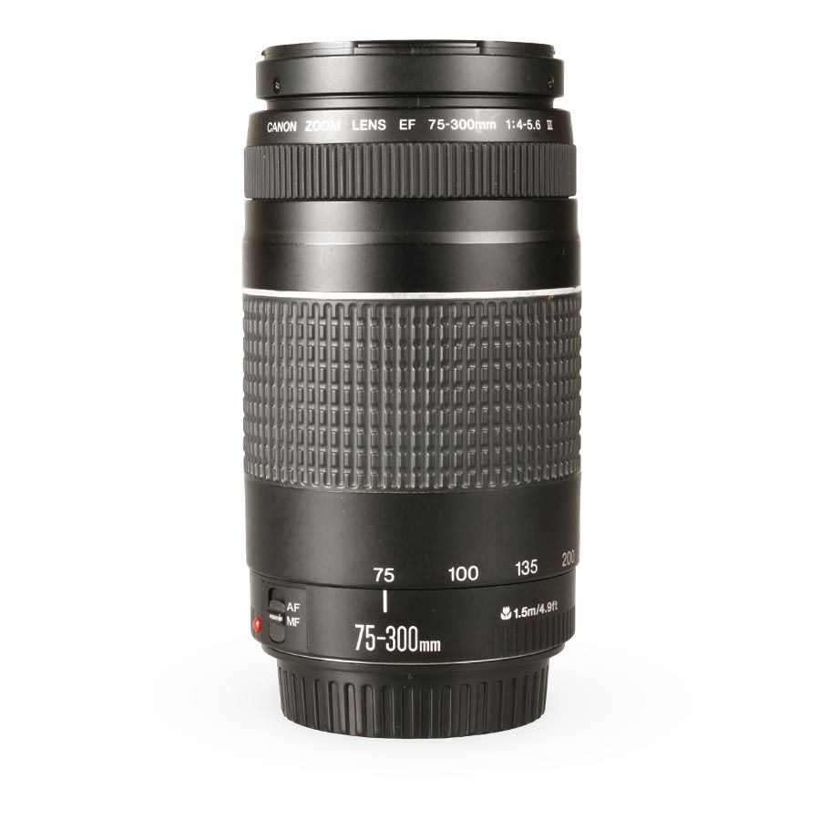 Objetiva Canon EF 75-300mm f4-5.6 III - USADO