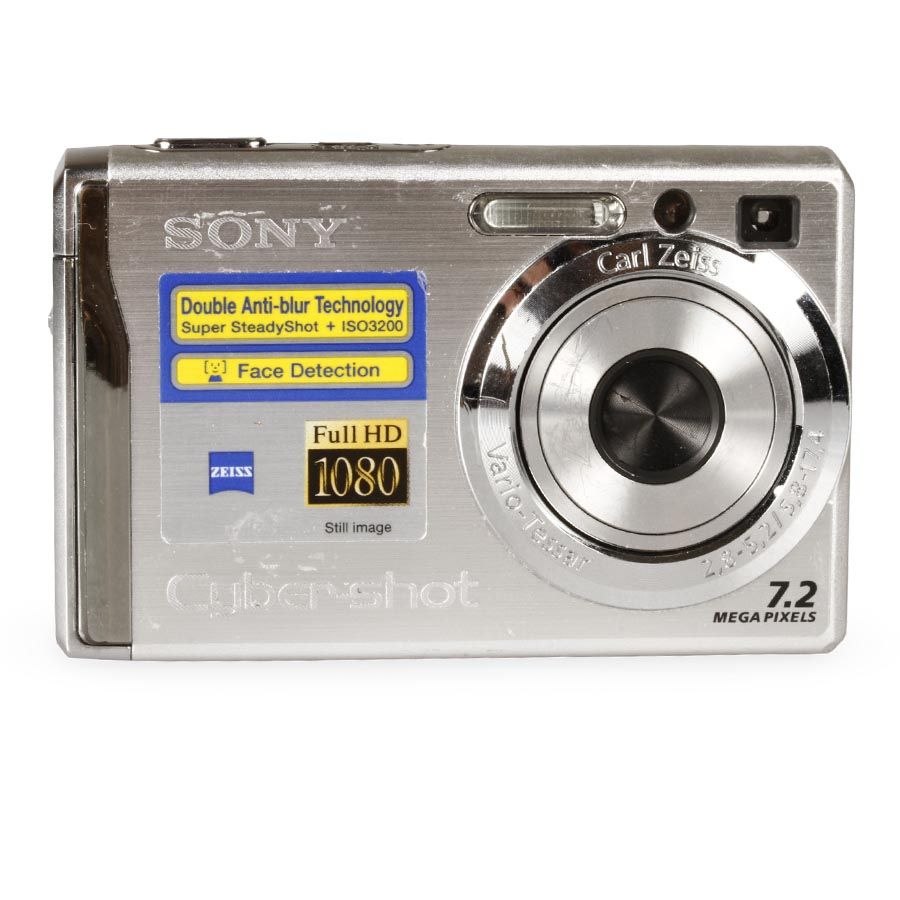 Câmera compacta Sony Cyber-shot DSC-W80 (PRATA) - USADO