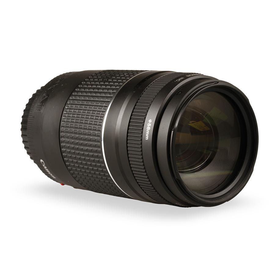 Objetiva Canon EF 75-300mm f4-5.6 III - USADO