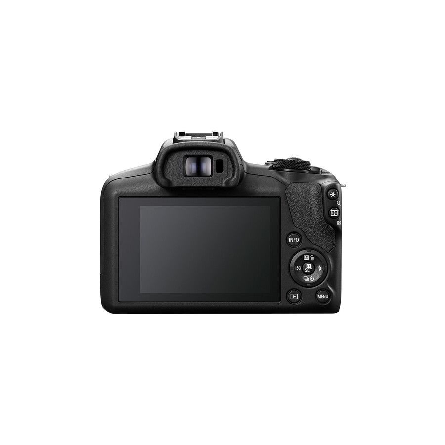 Câmera mirrorless Canon EOS R100 com lente RF-S 18-45mm IS STM