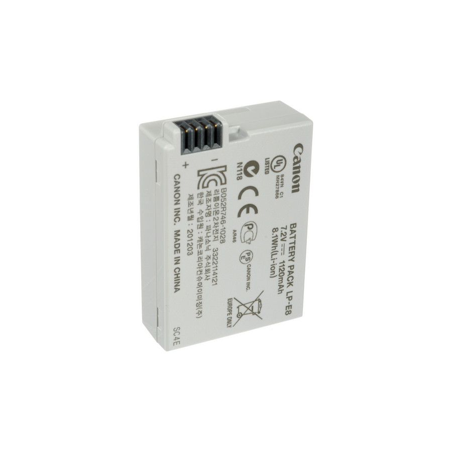 Bateria recarregável Canon LP-E8
