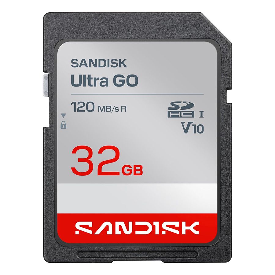 Cartão SDHC Sandisk UHS-I Ultra GO 32GB - 120MB/s