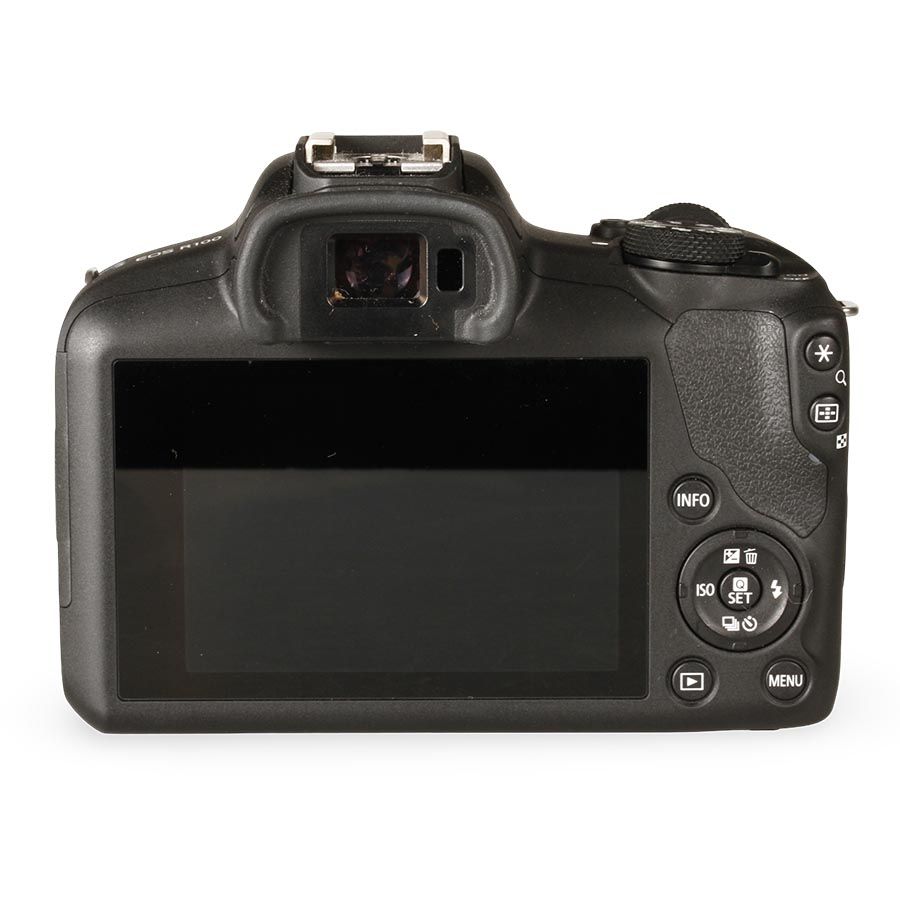 Câmera mirrorless Canon EOS R100 com lente RF-S 18-45mm IS STM - USADO