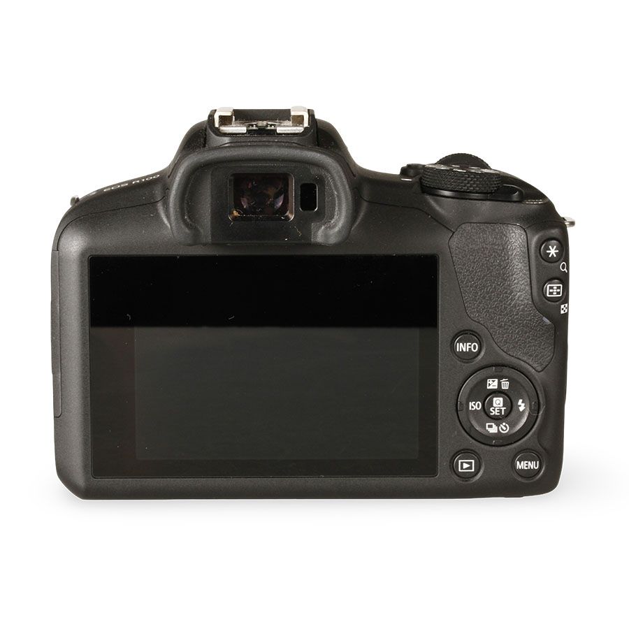 Câmera mirrorless Canon EOS R100 com lente RF-S 18-45mm IS STM - USADO