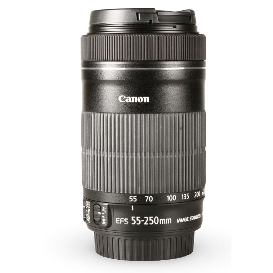 Objetiva Canon EF-S 55-250mm f4-5.6 IS STM - USADO (J0602B)