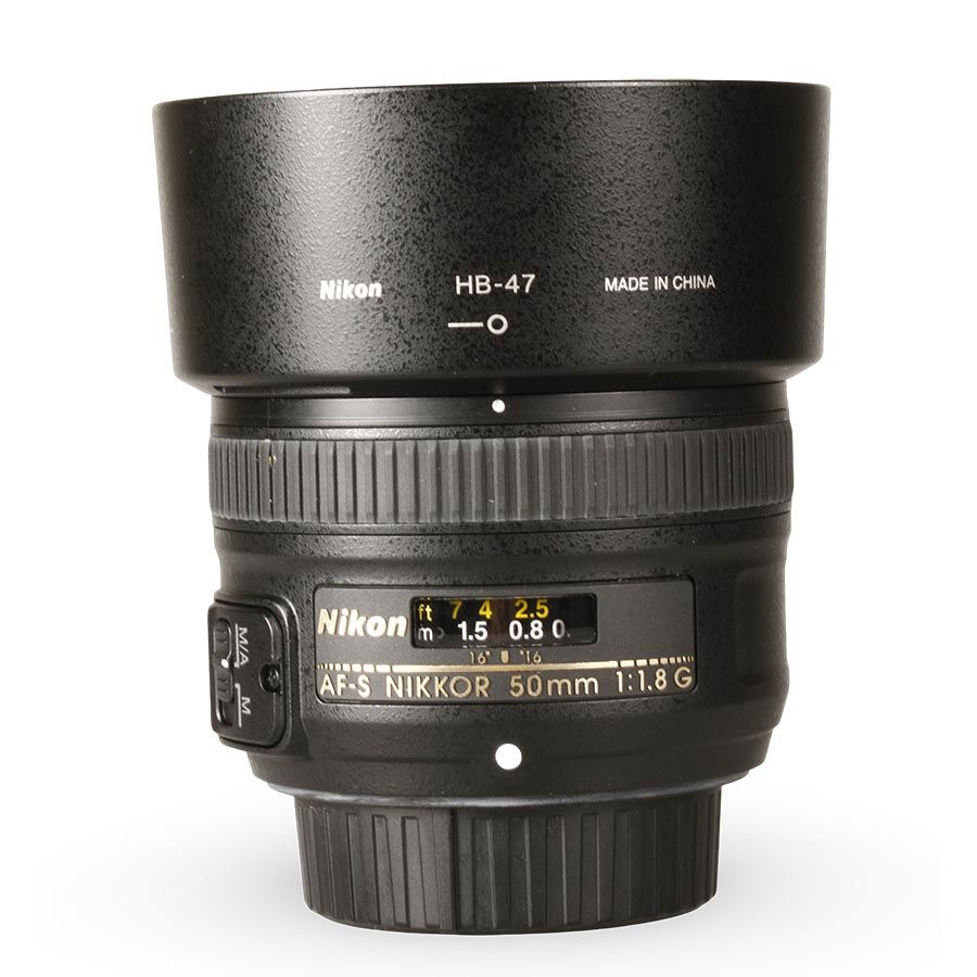 Objetiva Nikon AF-S NIKKOR 50mm f1.8G (12589A) - USADO