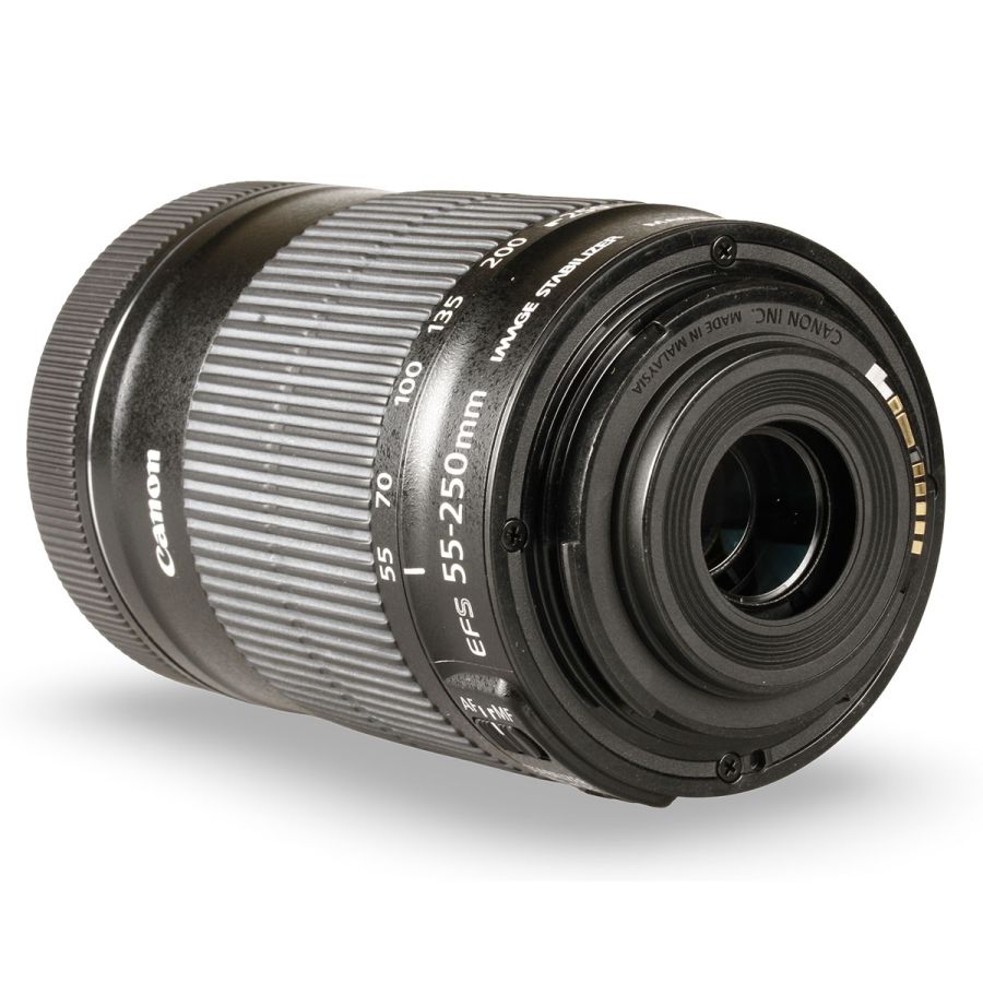 Objetiva Canon EF-S 55-250mm f4-5.6 IS STM - USADO (J0602B)