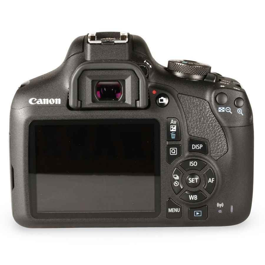 Câmera DSLR Canon EOS Rebel T7 com lente 18-55mm IS II - USADO 