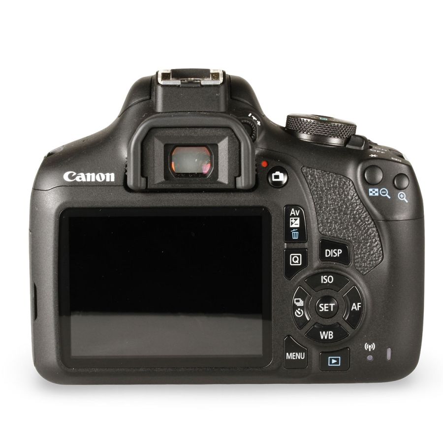 Câmera DSLR Canon EOS Rebel T7 com lente 18-55mm IS II - USADO (J0602C)