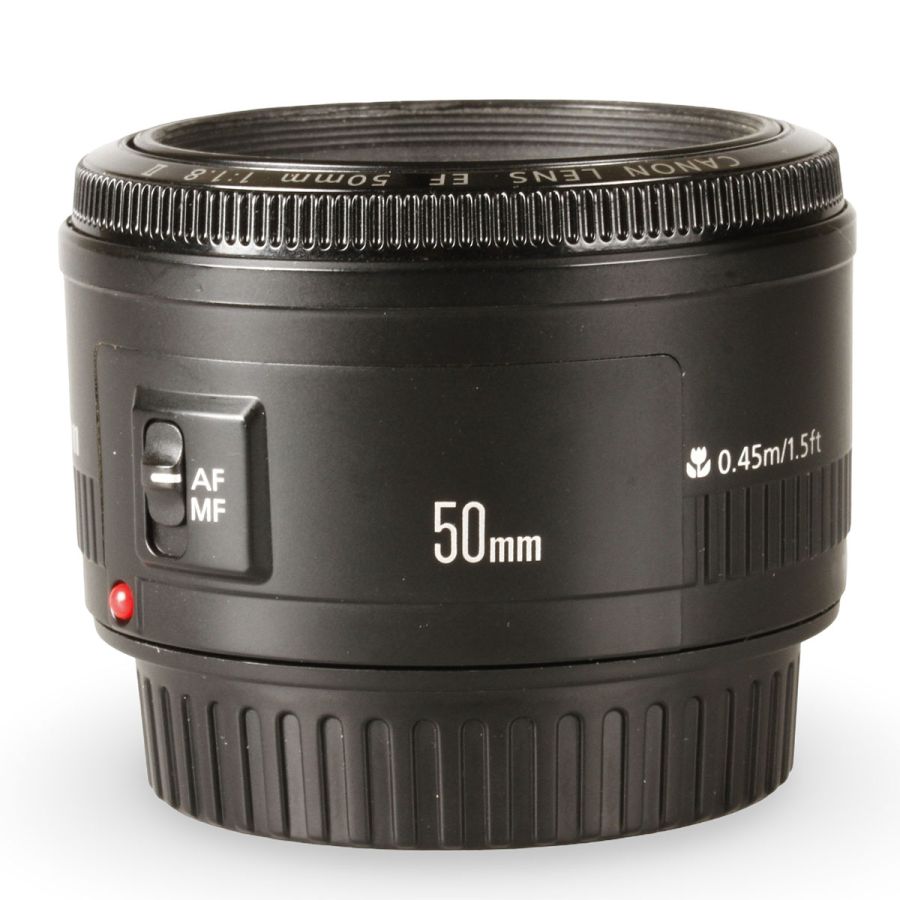 Objetiva Canon EF 50mm f1.8 II - USADO (2505DJ)