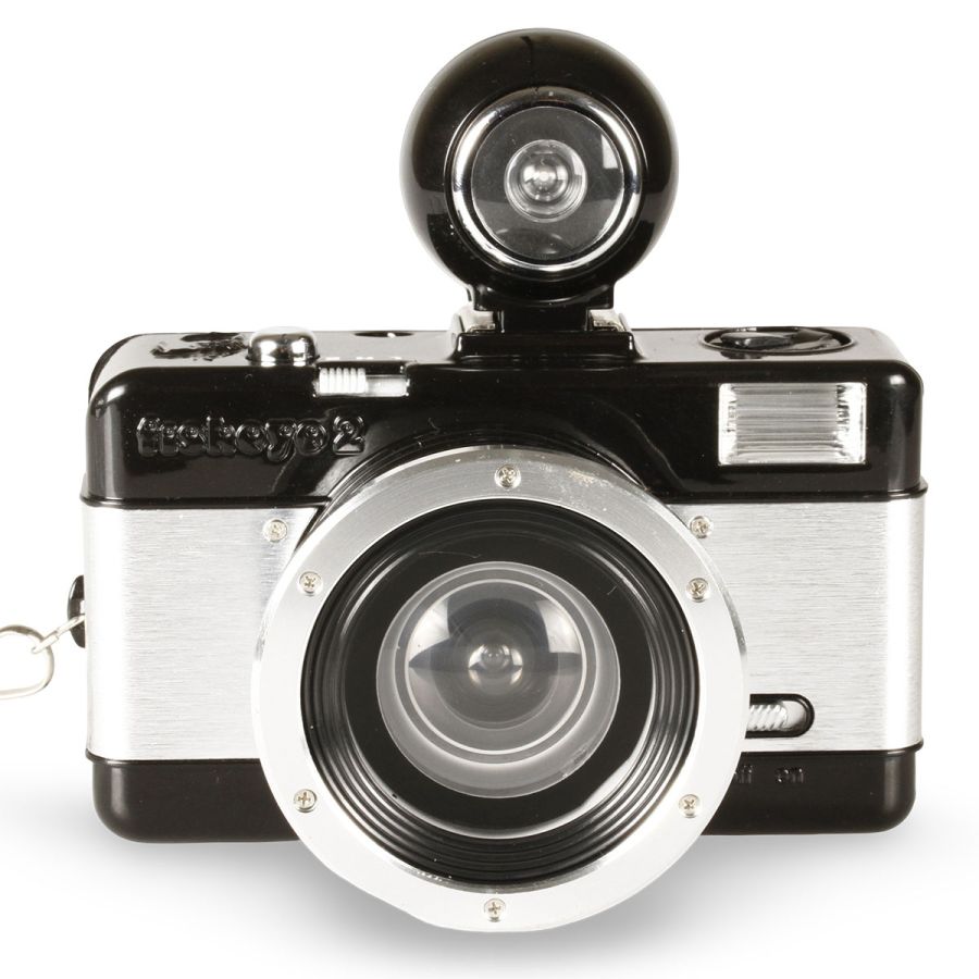 Câmera analógica Lomography Fisheye No. 2 Camera (Black and Silver) - USADA (J0602E)