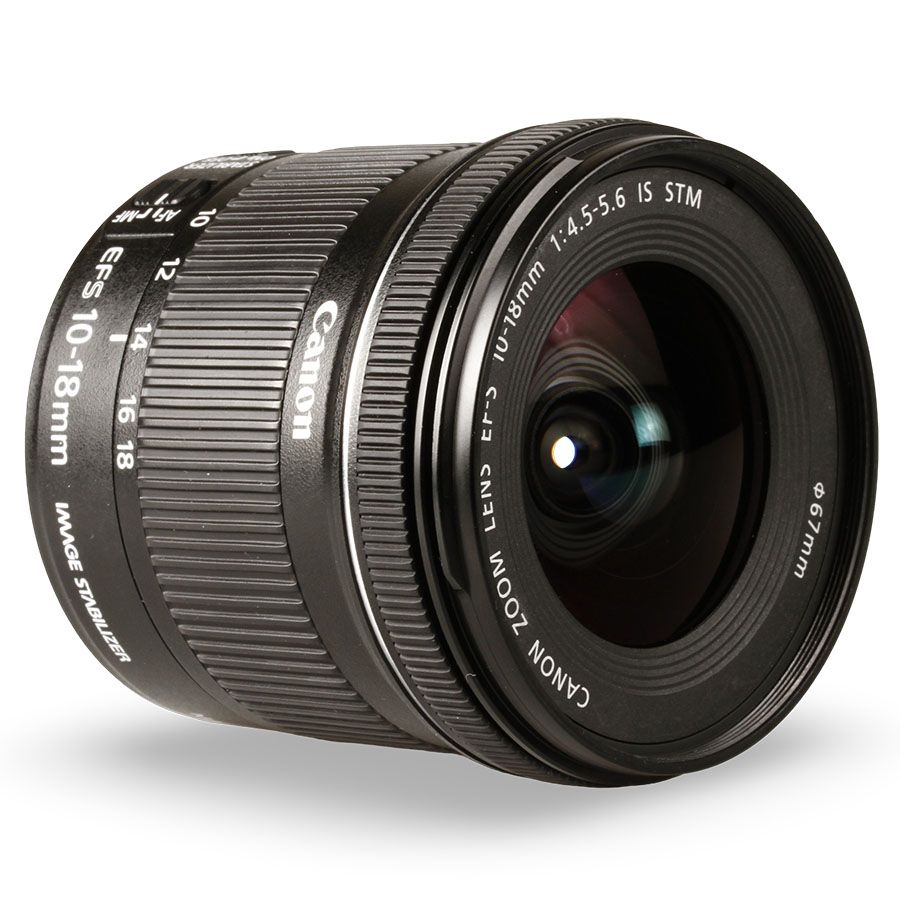 Objetiva Canon EF-S 10-18mm f4.5-5.6 IS STM - USADO