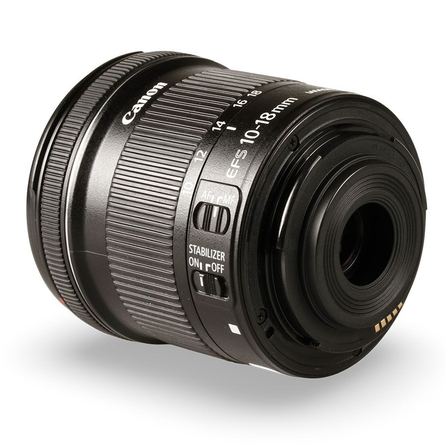 Objetiva Canon EF-S 10-18mm f4.5-5.6 IS STM - USADO