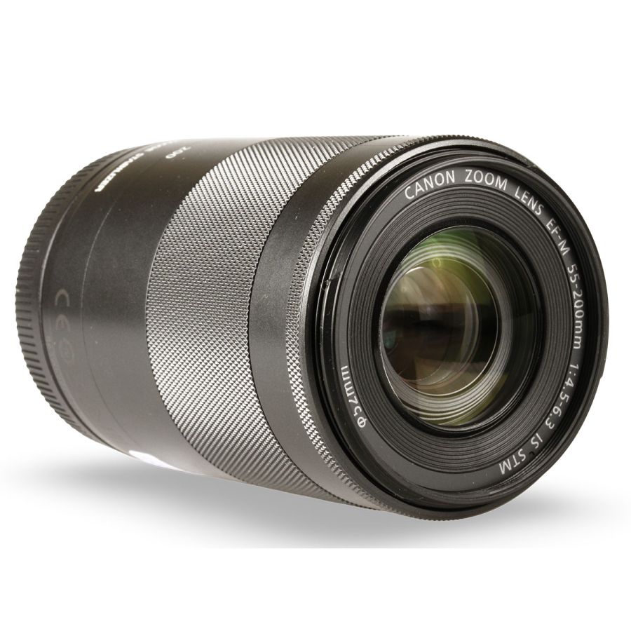 Objetiva Canon EF-M 55-200mm f4.5-6.3 IS STM - USADO (12600A)