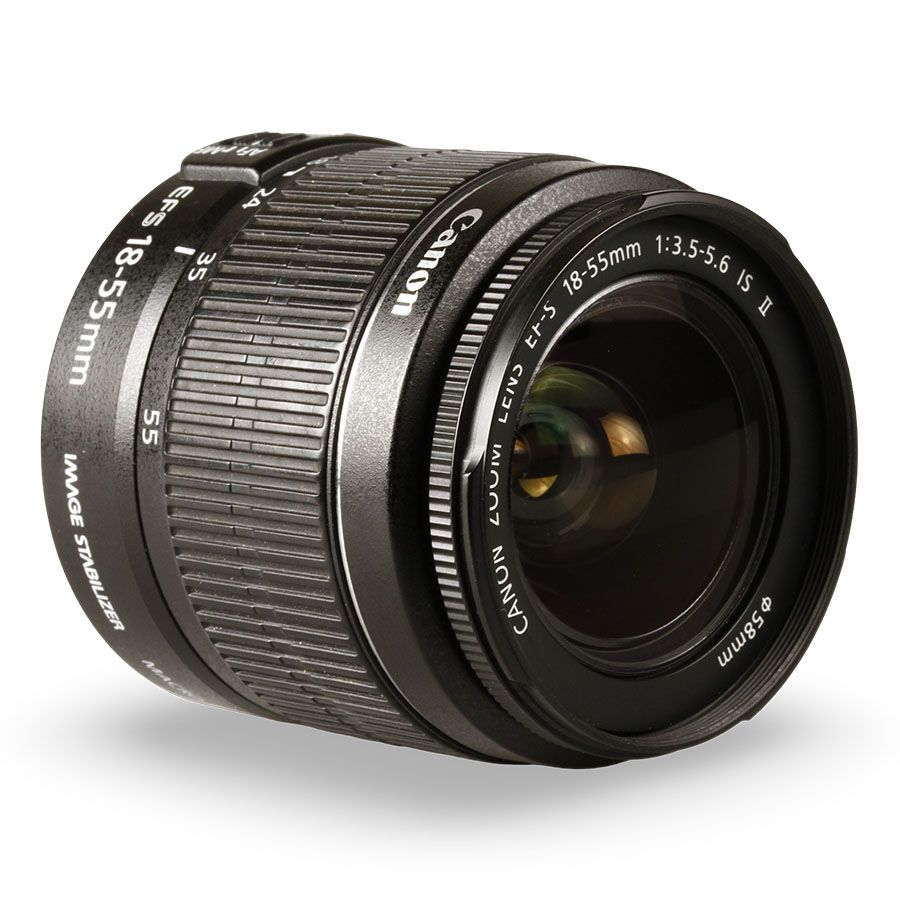 Objetiva Canon EF-S 18-55mm f3.5-5.6 IS II - USADA