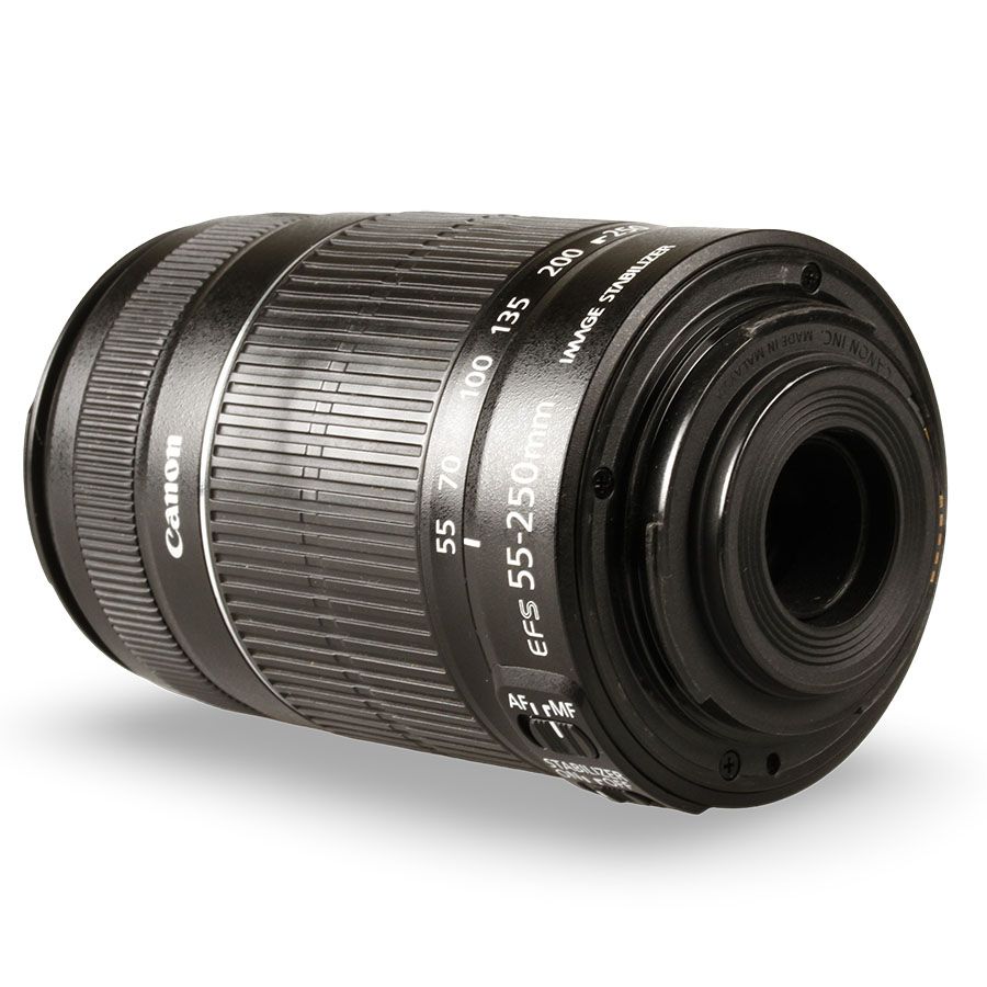 Objetiva Canon EF-S 55-250mm f4-5.6 IS II - USADA