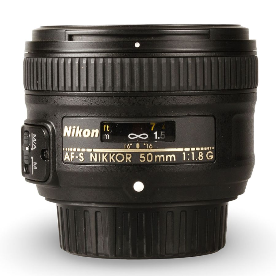 Objetiva Nikon AF-S NIKKOR 50mm f1.8G (12591F) - USADO