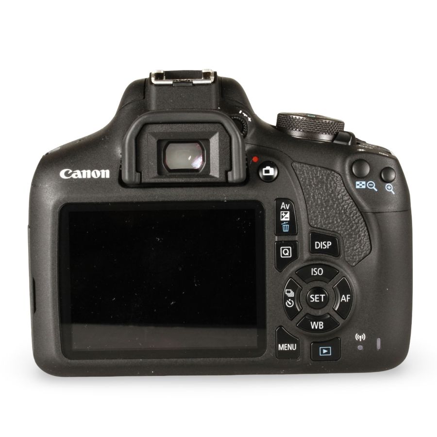 Câmera DSLR Canon EOS Rebel T7+ com 18-55mm F3.5-5.6 IS II - USADA