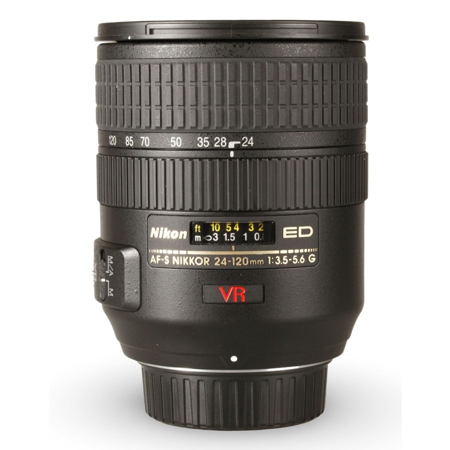 Objetiva Nikon AF NIKKOR 24-120mm f3.5-5.6G ED VR - USADA