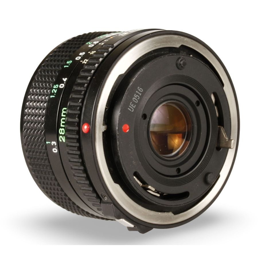 Objetiva Canon FD 28mm F2.8 - USADA