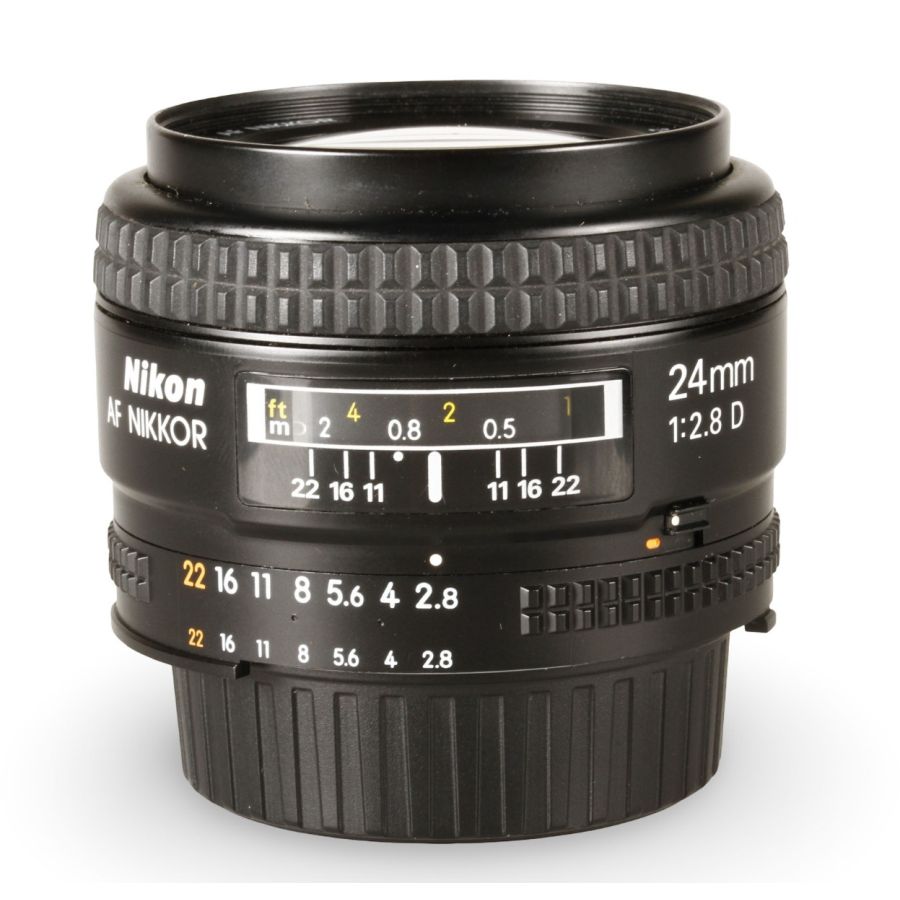 Objetiva Nikon AF 24mm f2.8D - USADO