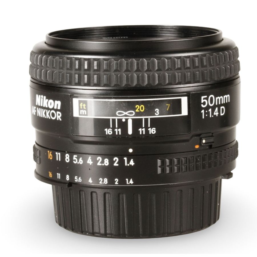 Objetiva Nikon AF 50mm f1.4D - USADA