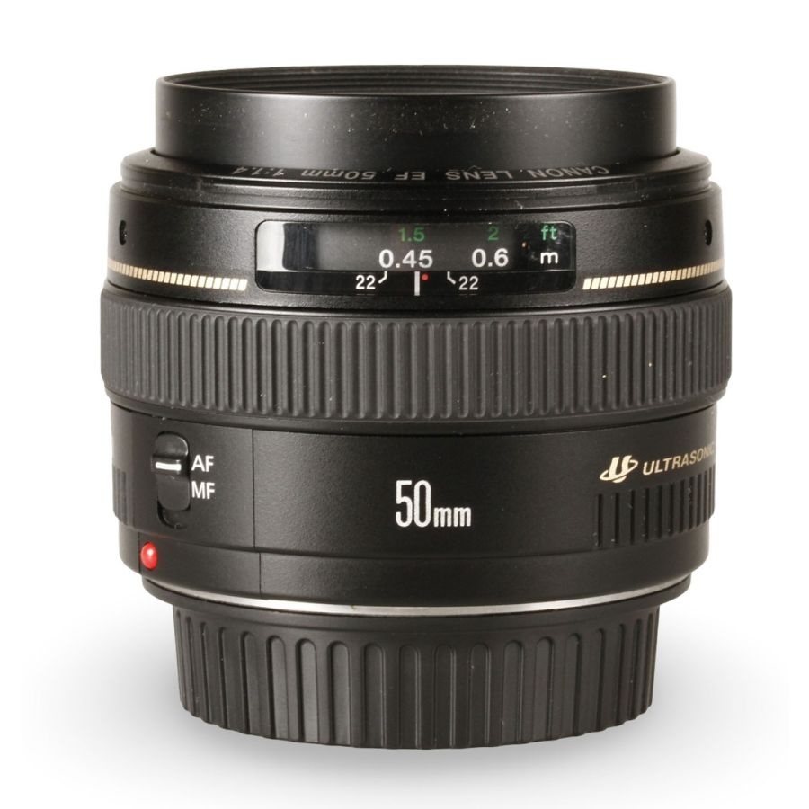 Objetiva Canon EF 50mm f1.4 USM - USADA