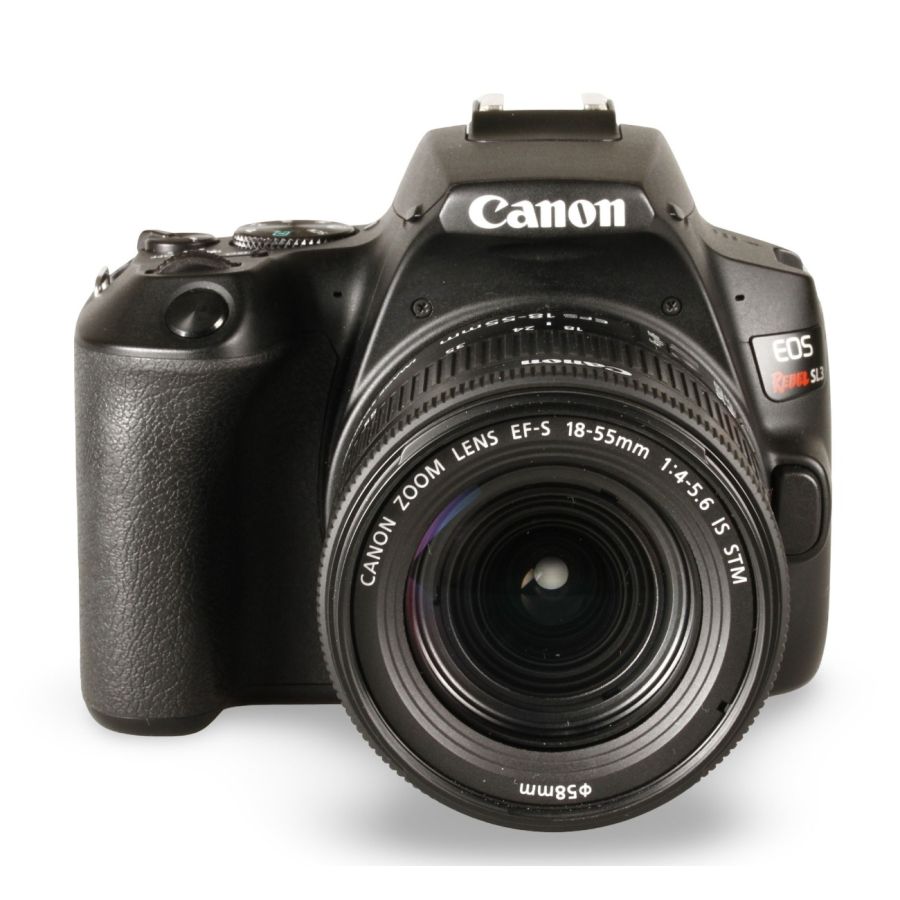 Câmera DSLR Canon EOS Rebel SL3 com lente 18-55mm IS STM- USADA