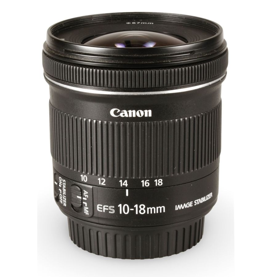 Objetiva Canon EF-S 10-18mm f4.5-5.6 IS STM - USADA