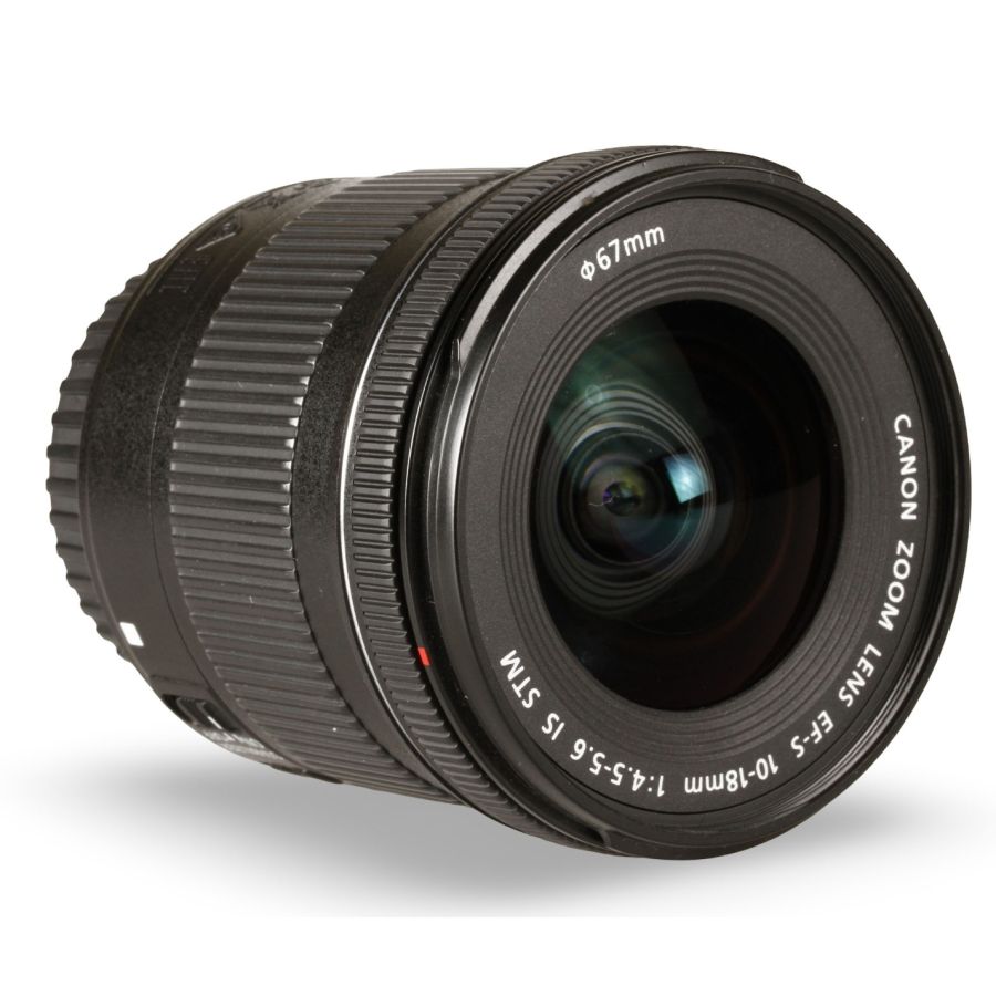 Objetiva Canon EF-S 10-18mm f4.5-5.6 IS STM - USADA