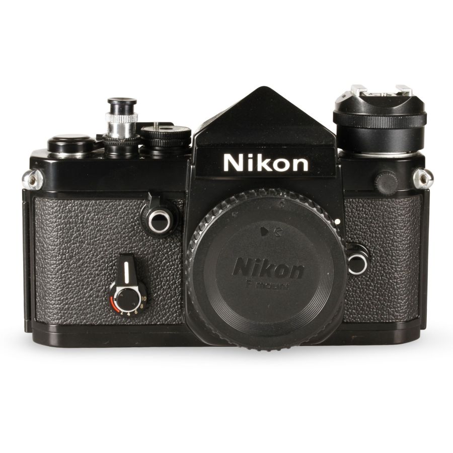 Câmera Nikon F2 com Visor Prismático DE-1 - USADA