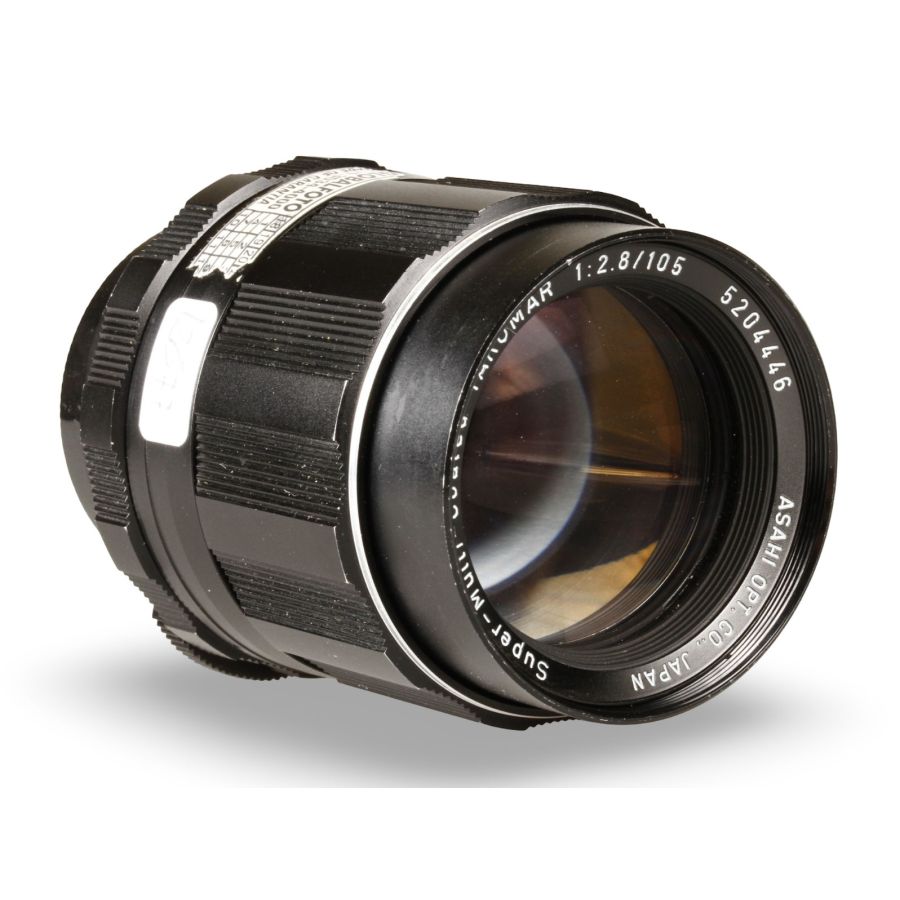 Objetiva Asahi Pentax Takumar 105mm f/2.8 (Pentax Rosca M42) - USADA