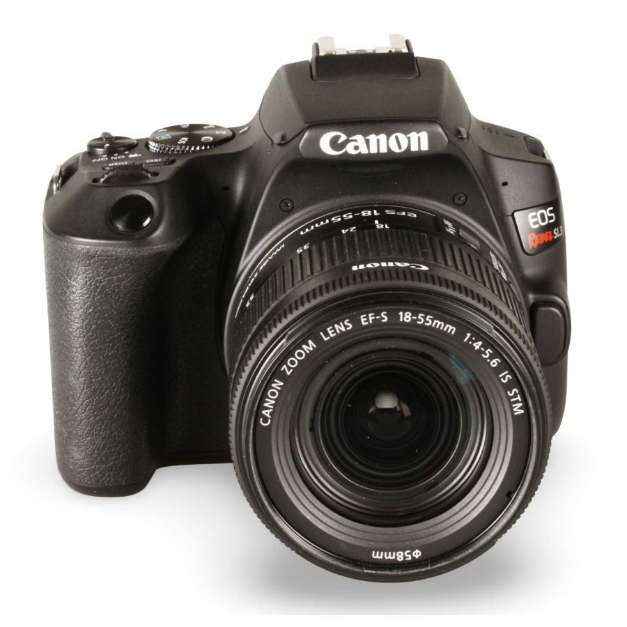 Câmera DSLR Canon EOS Rebel SL3 com lente 18-55mm IS STM - USADA