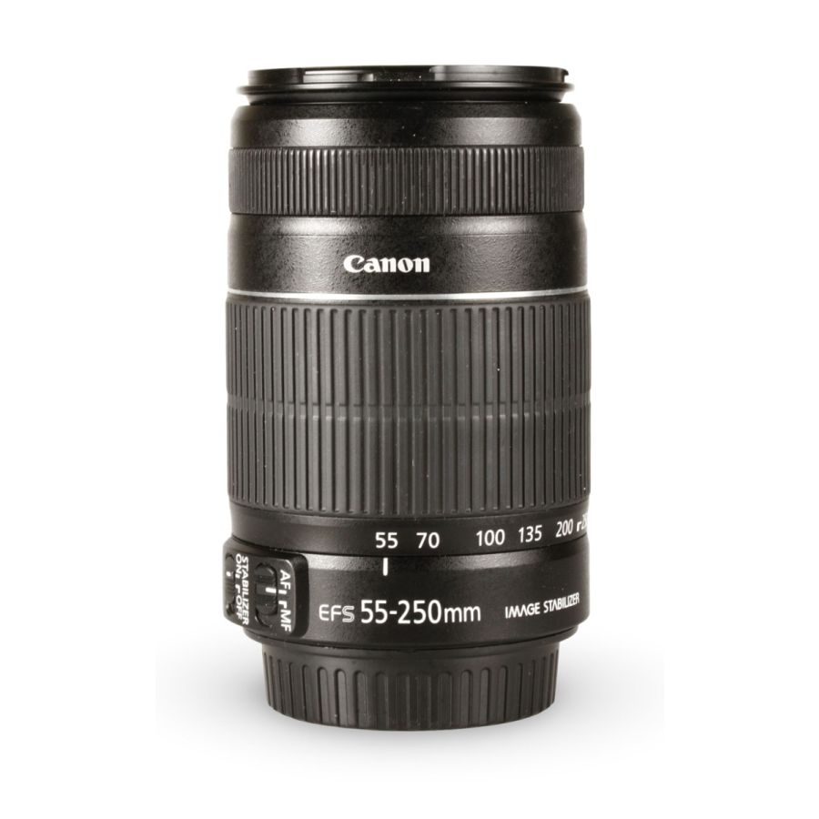 Objetiva Canon EF-S 55-250mm f4-5.6 IS II - USADA