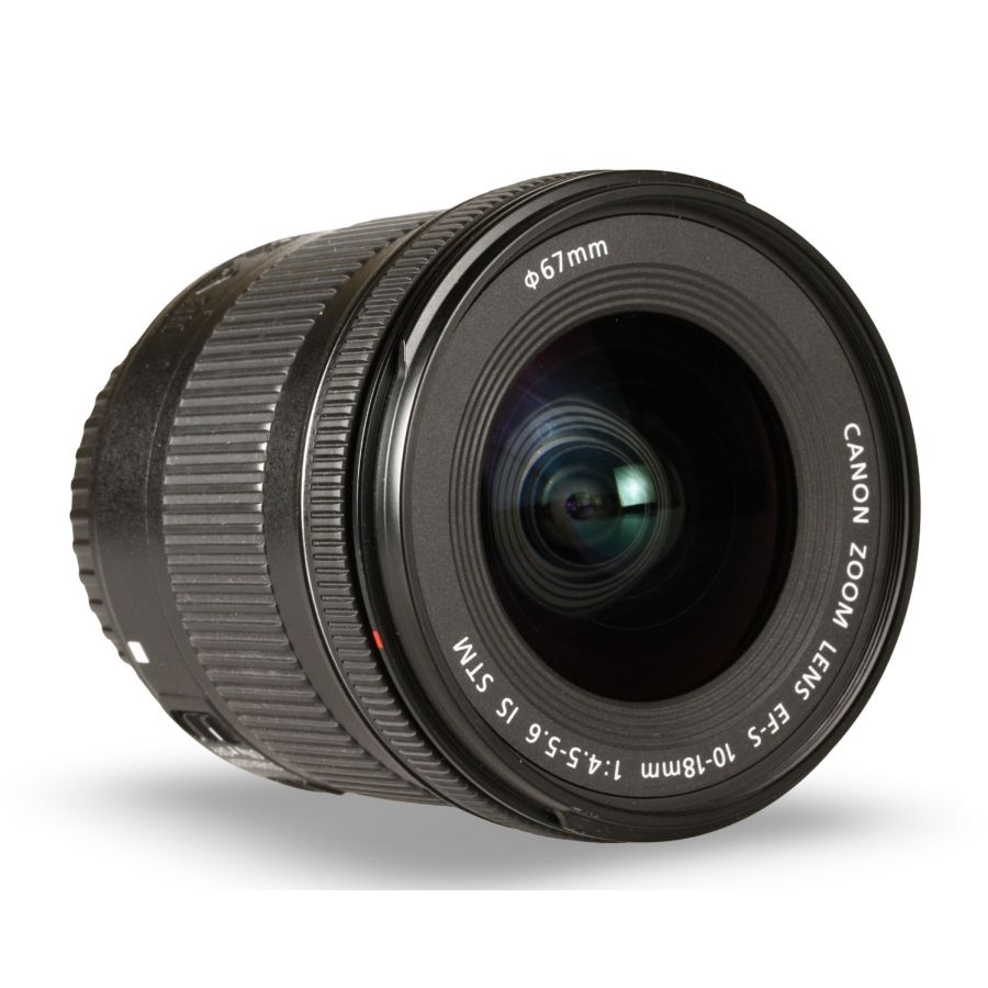 Objetiva Canon EF-S 10-18mm f4.5-5.6 IS STM - USADA