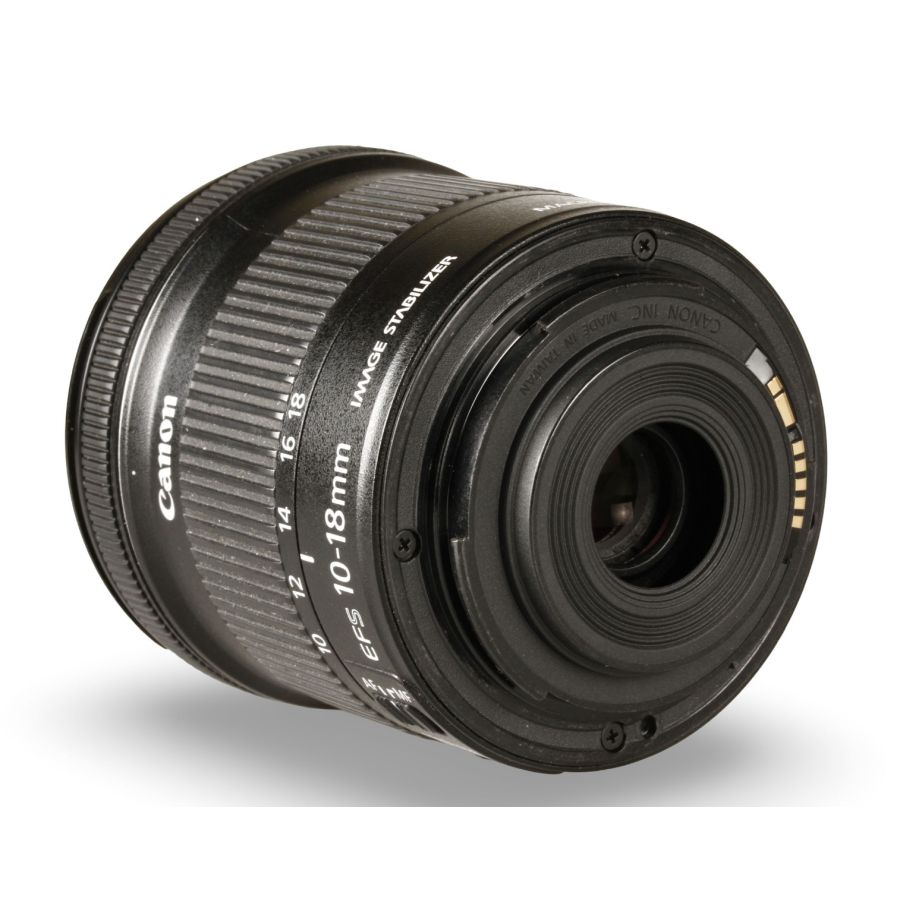 Objetiva Canon EF-S 10-18mm f4.5-5.6 IS STM - USADA