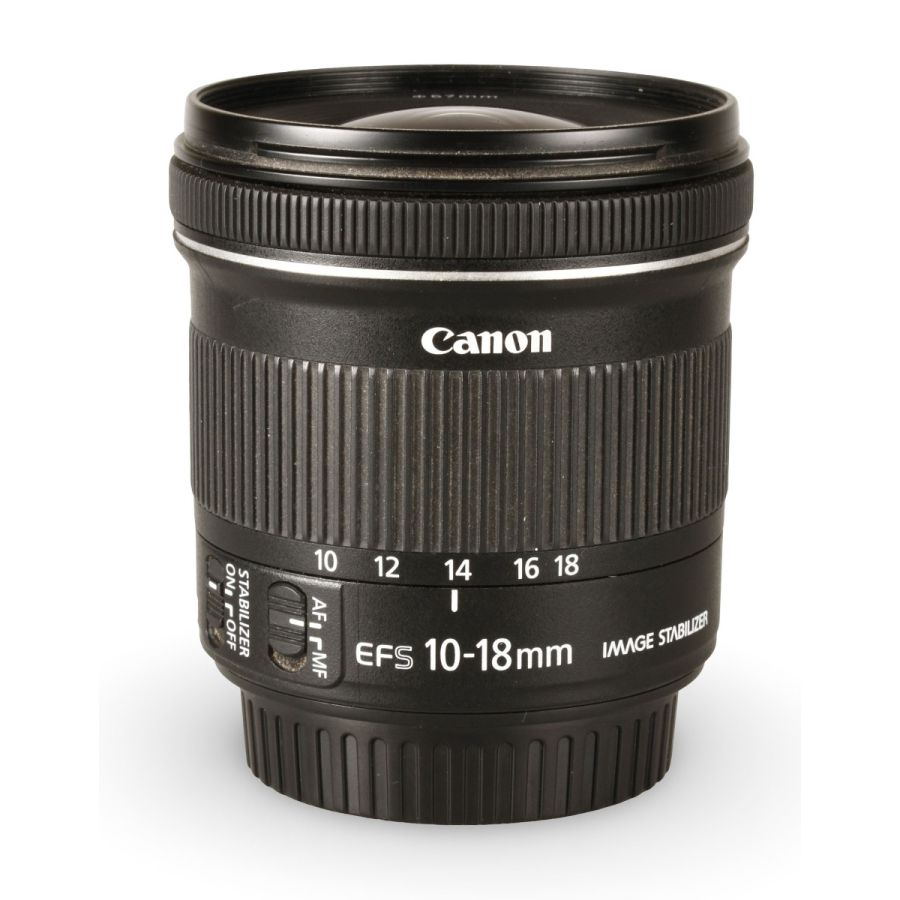 Objetiva Canon EF-S 10-18mm f4.5-5.6 IS STM - USADA