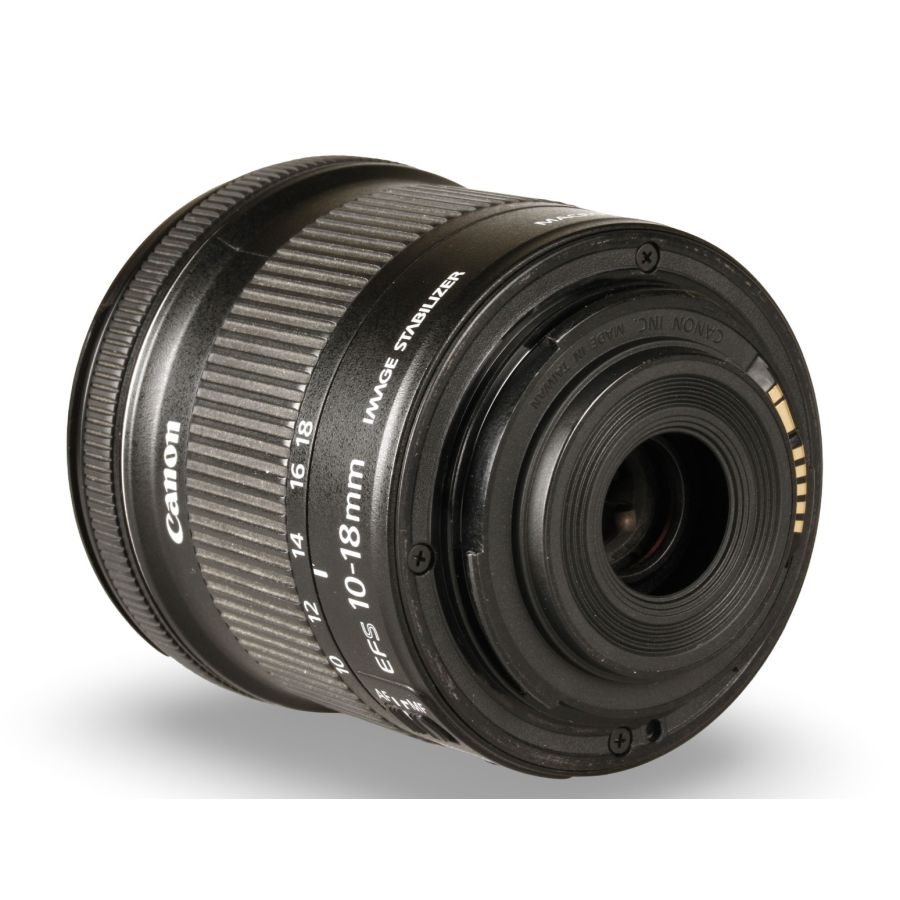 Objetiva Canon EF-S 10-18mm f4.5-5.6 IS STM - USADA