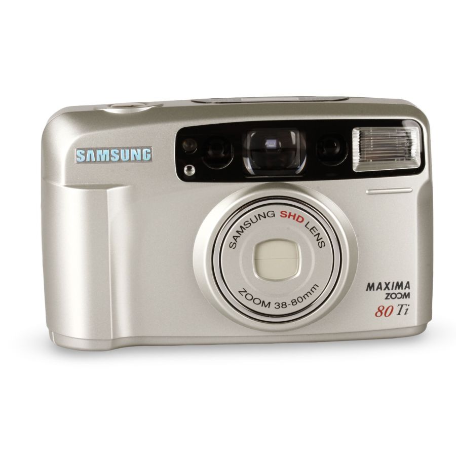 Camera analógica Samsung Maxima Zoom 80 TI