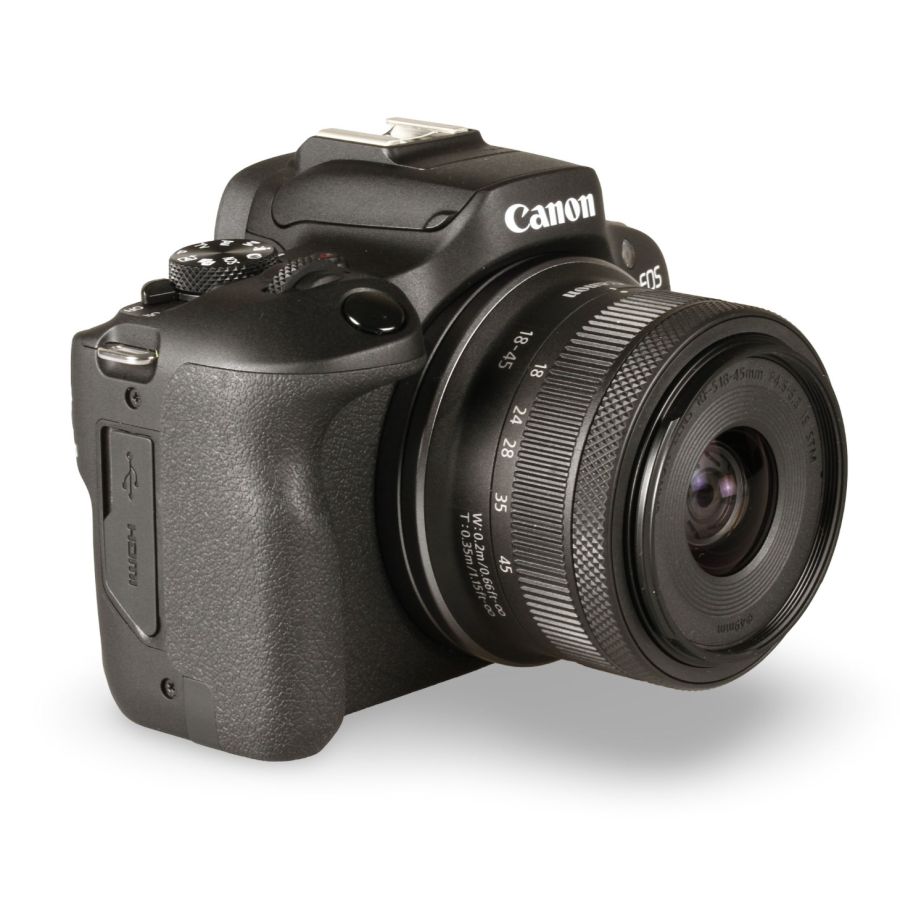Câmera mirrorless Canon EOS R100 com RF-S 18-45mm IS STM - USADA
