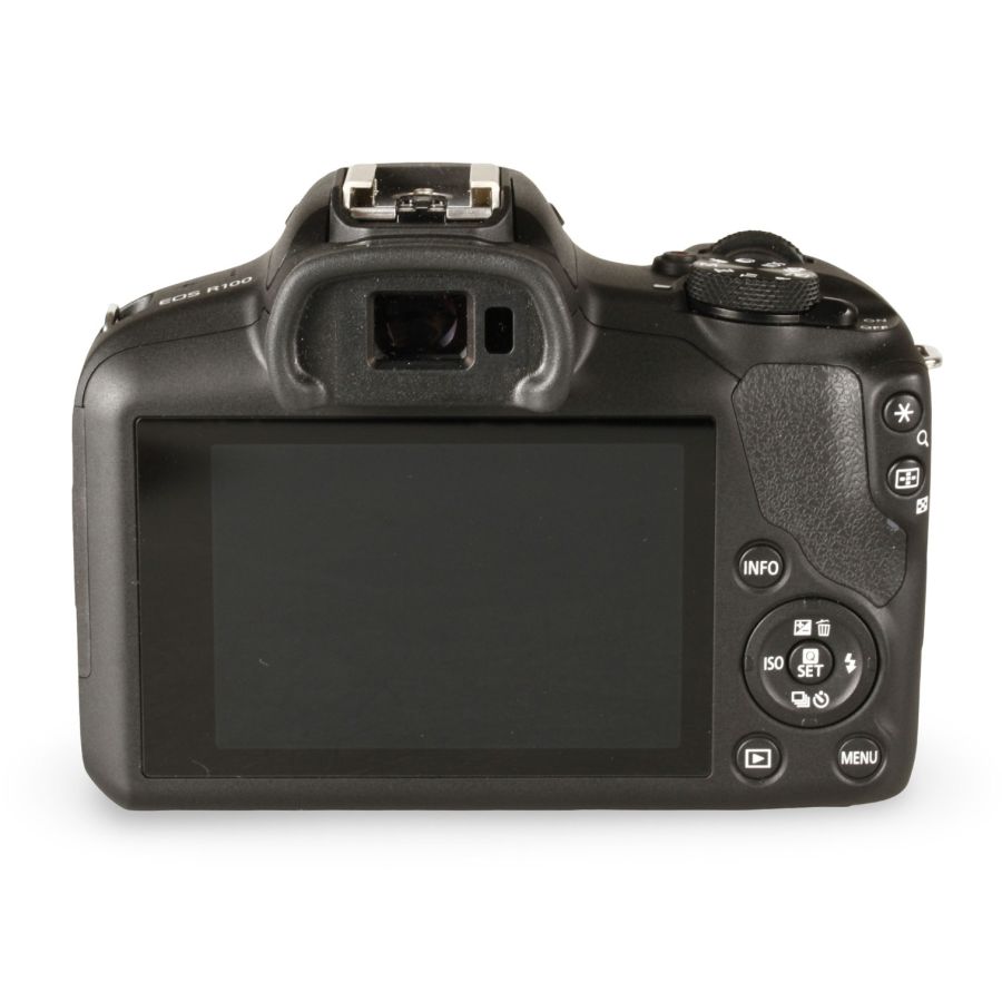 Câmera mirrorless Canon EOS R100 com RF-S 18-45mm IS STM - USADA