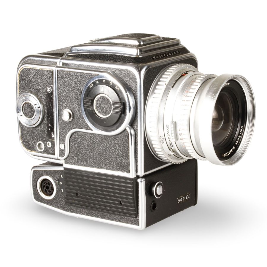 Câmera médio formato Hasselblad 500EL com Distagon 60mm F4.0 - USADA