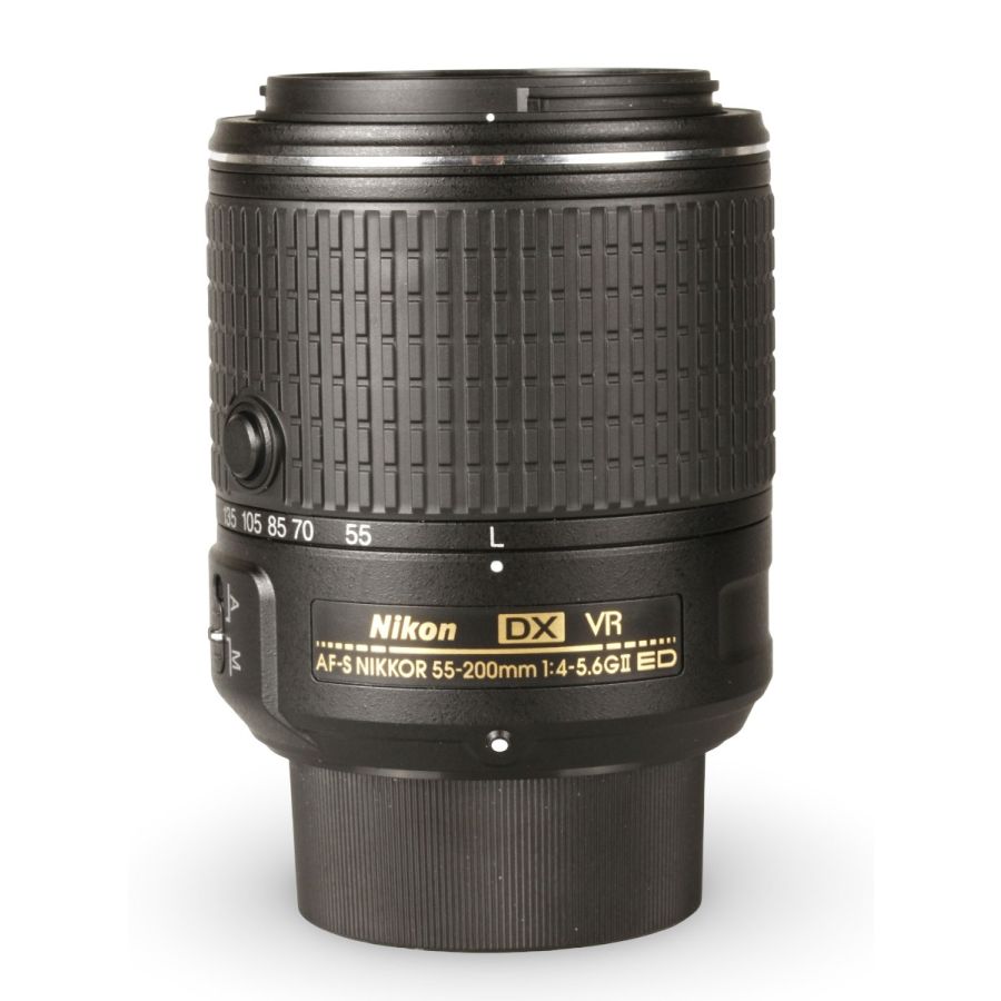 Objetiva Nikon AF-S DX 55-200mm F4.0-5.6 G ED VR II- USADA