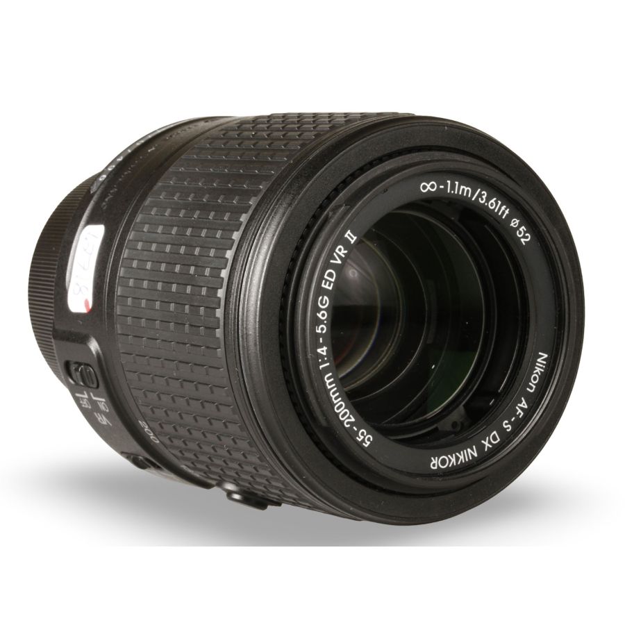 Objetiva Nikon AF-S DX 55-200mm F4.0-5.6 G ED VR II- USADA