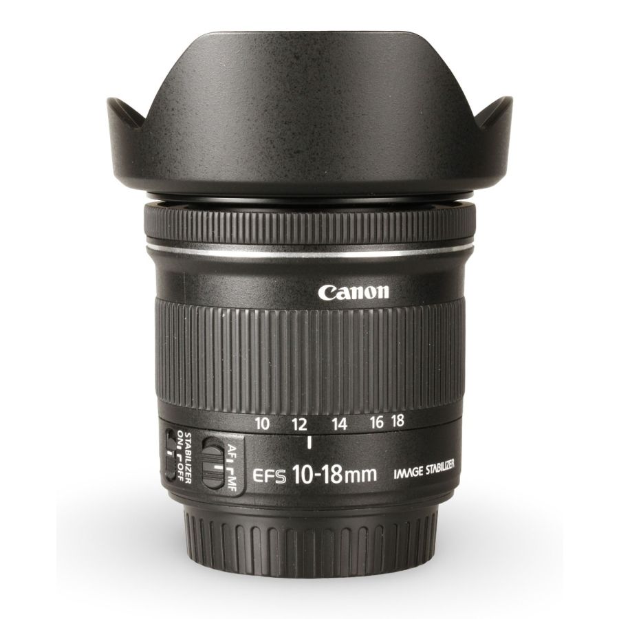 Objetiva Canon EF-S 10-18mm f4.5-5.6 IS STM - USADA