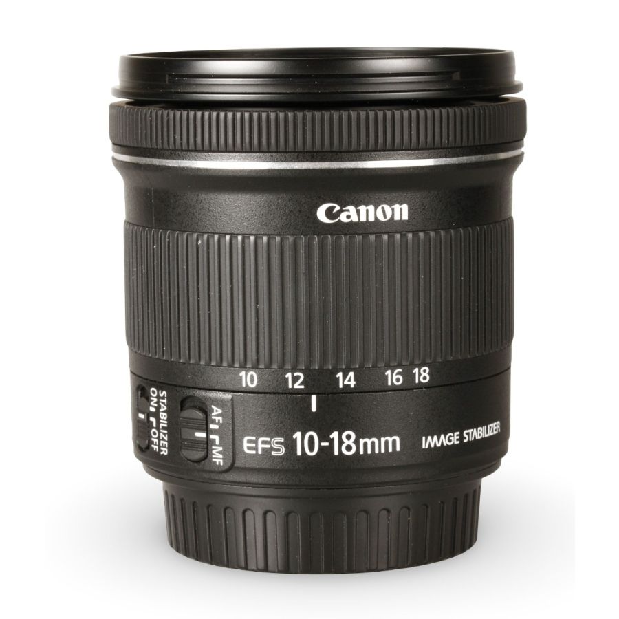 Objetiva Canon EF-S 10-18mm f4.5-5.6 IS STM - USADA