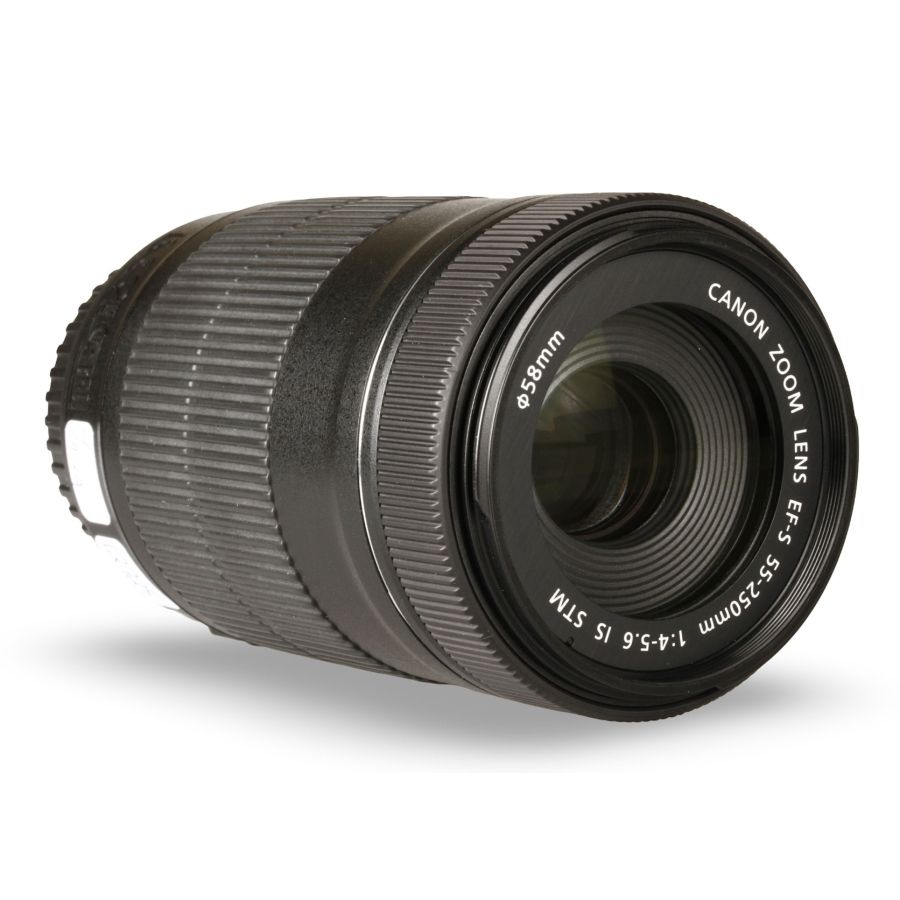 Objetiva Canon EF-S 55-250mm f4-5.6 IS STM- USADA